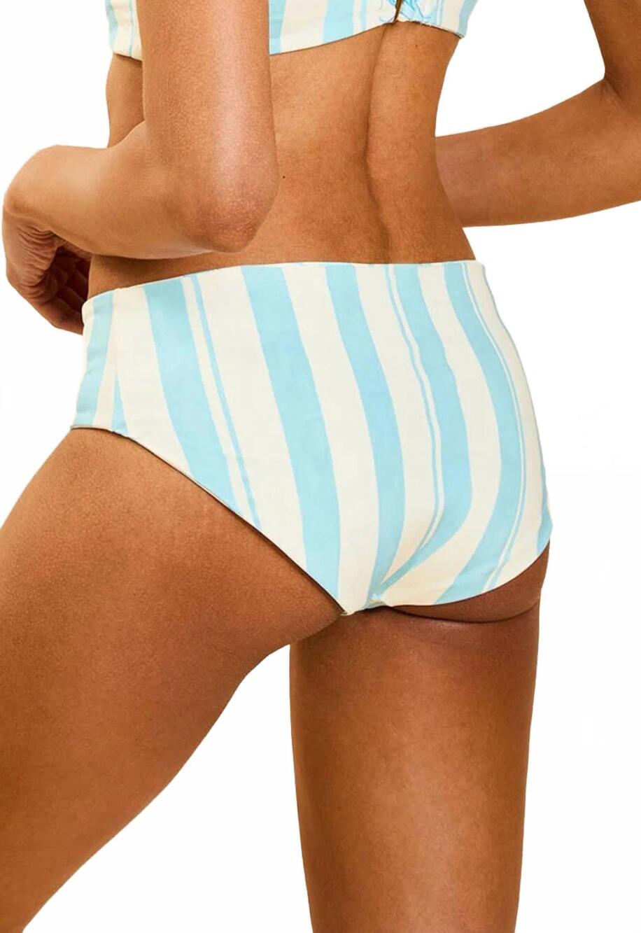 NEW MESTIZA NEW YORK rita convertible bikini bottom in grotto stripe